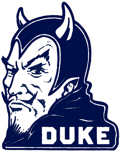 Duke Blue Devils 1941-1957 Primary Logo iron on transfers for T-shirts